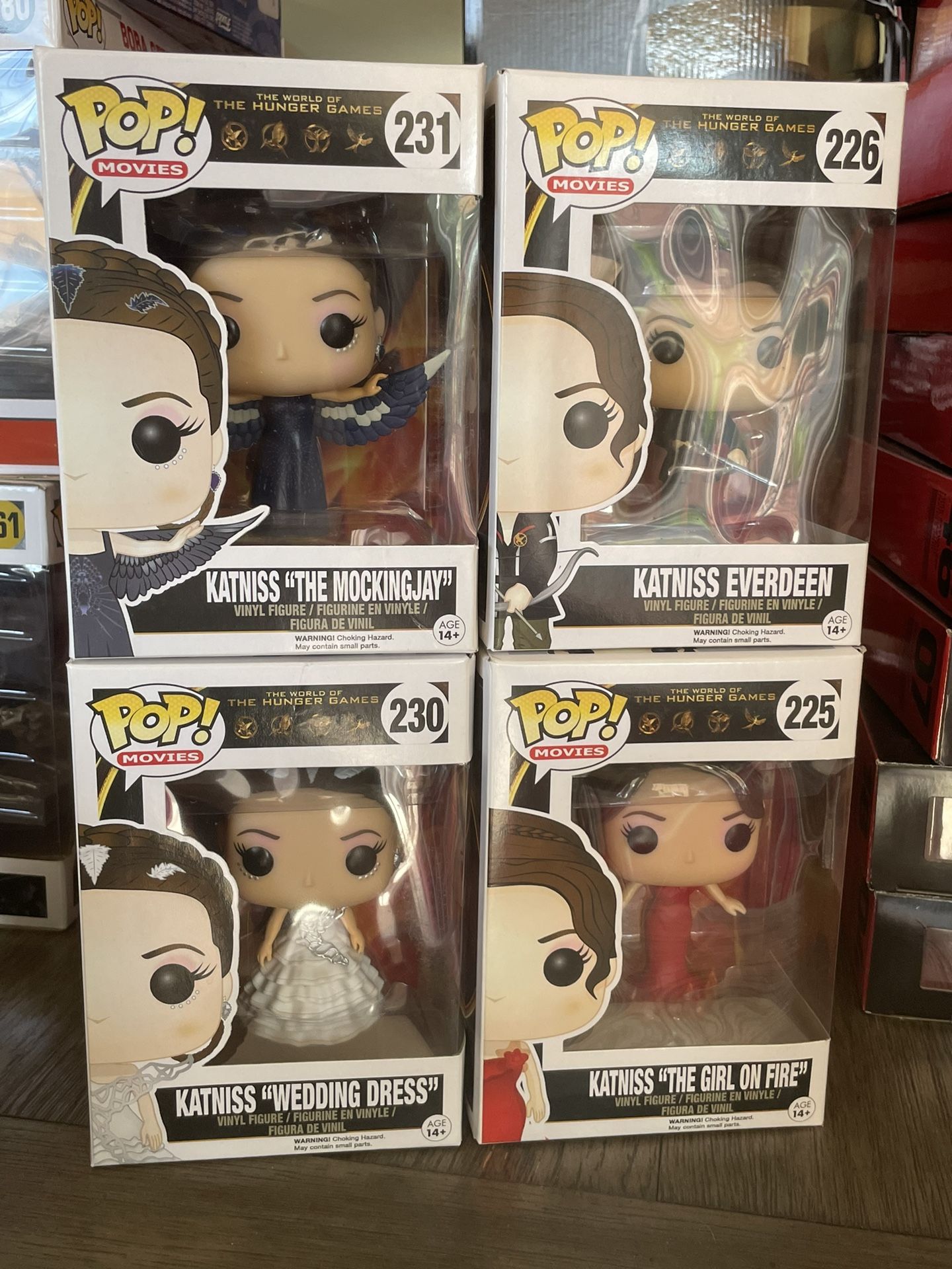 Hunger Games Katniss Funko Pop Lot
