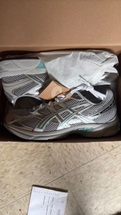 ASICS Running Sneakers Silver Teal
