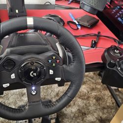 Logitec G920 racing simulator