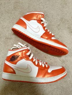 Air Jordan 1 Electro Orange High Tops - 9