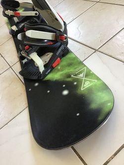 Size 130 Burton with Med. Bindings