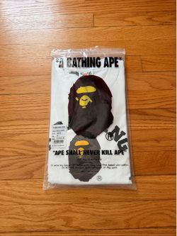 BAPE white tee