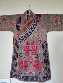 Antique Chinese Wedding Robe