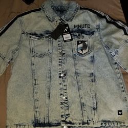 🔥🔥MNUFC Official Jean Jacket. 🔥🔥