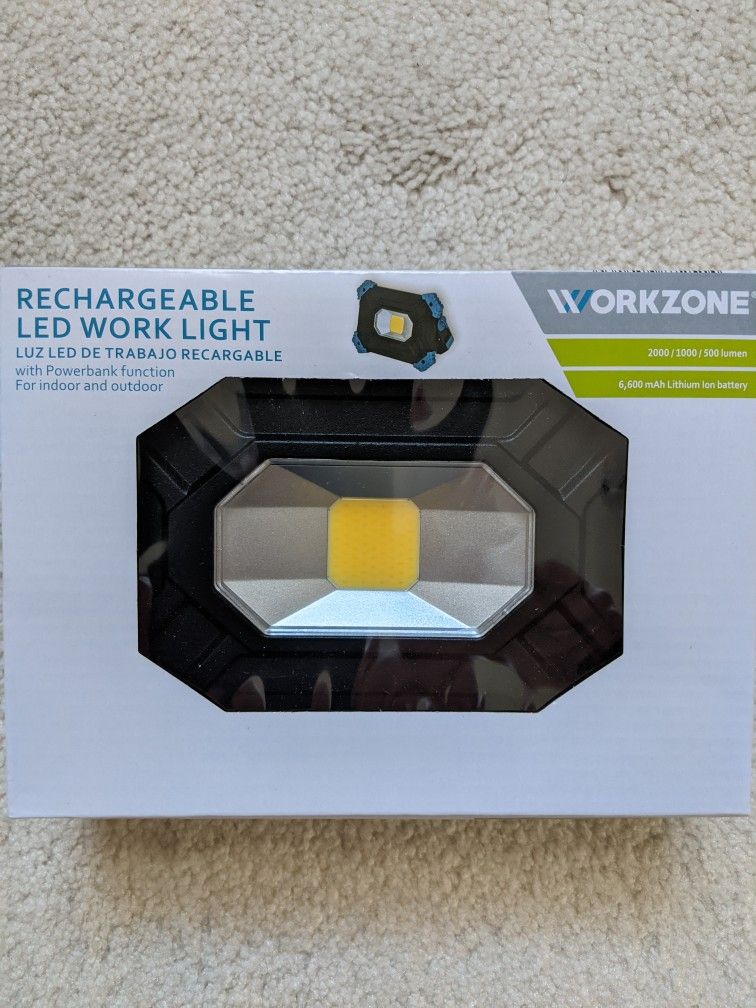 Rechargeable LED Work Light (Brand New)

Multiple units available.