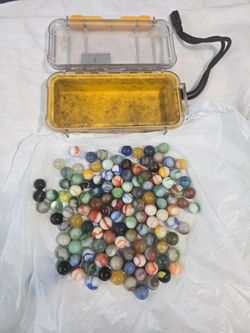 Vintage marbles x 128 count