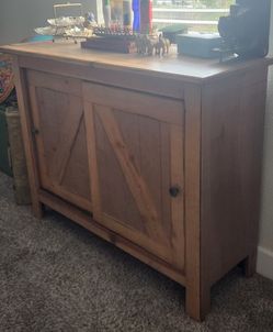 TV Stand with Sliding Doors