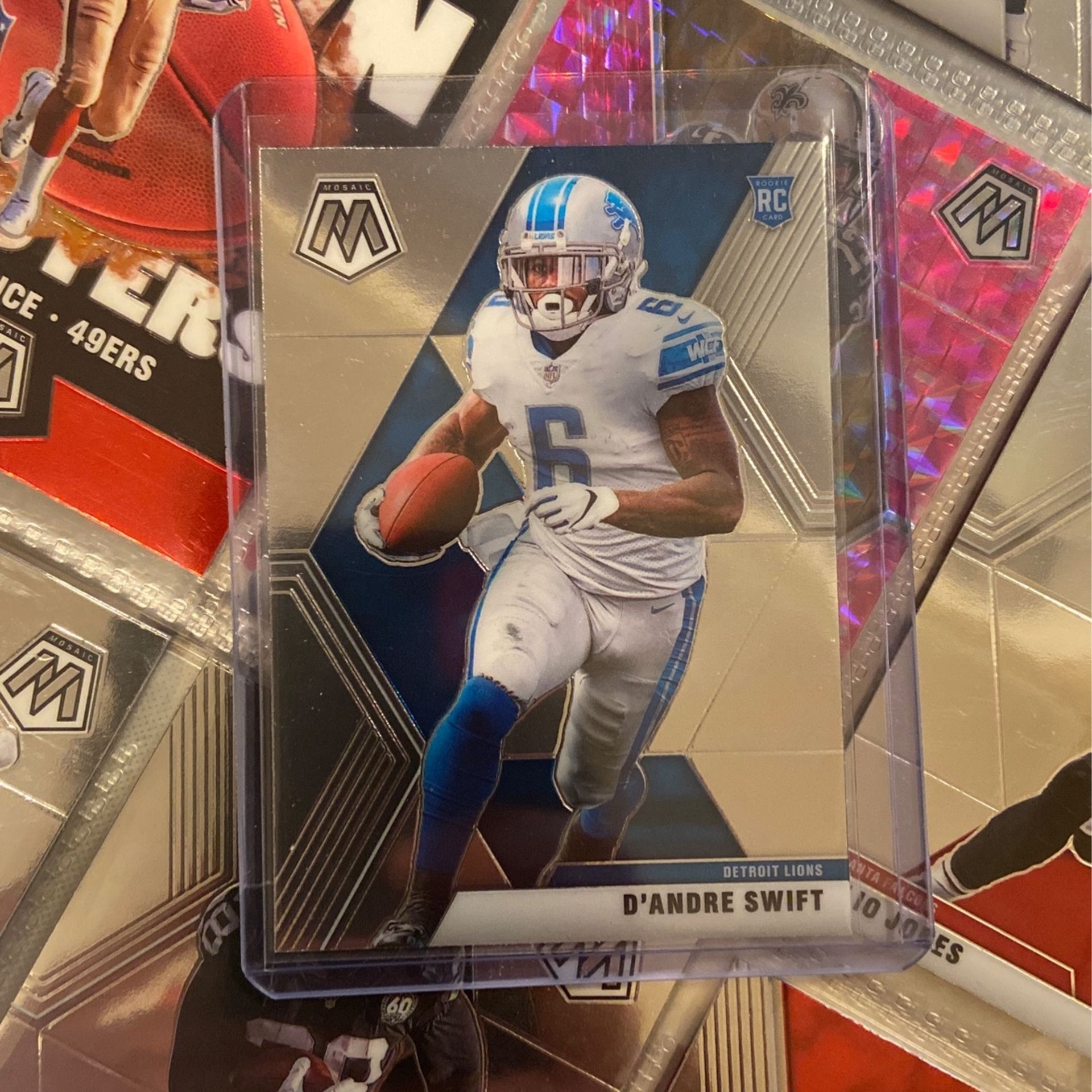 Deandre Swift Rookie Football Card