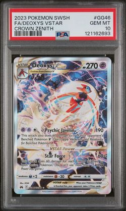 PSA 10 Deoxys VSTAR Crown Zenith : Galarian Gallery