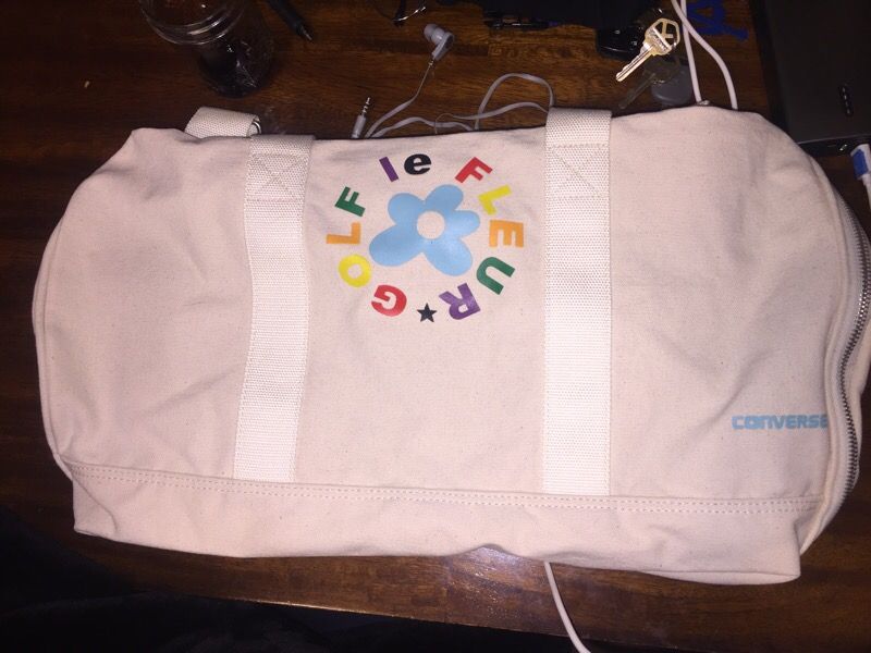 Tyler the Creator, GOLF Le Fleur duffle bag