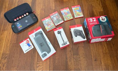 Nintendo Switch 2 Console Big Bundle - 7 Games, Pro Controller and lots of Extras!