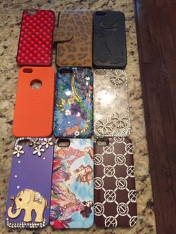 I-phone 5s covers. $15