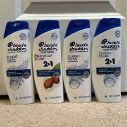 Head & Shoulders shampoo 12.5 oz: $4 each