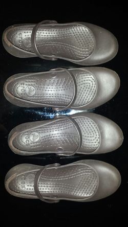 Girls Heeled Alice Crocs