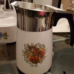 P146B SPICE Of Life Vintage Corning Ware Coffee Pot