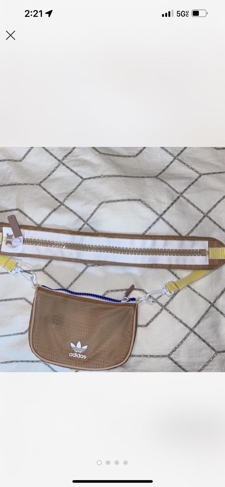 Adidas Crossbody Pink Bag