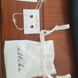 Silver-plated Ettika Anklet With Gift Bag