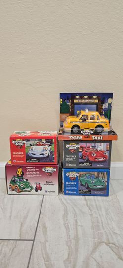 Vintage Chevron Cars set of 4 for $15.