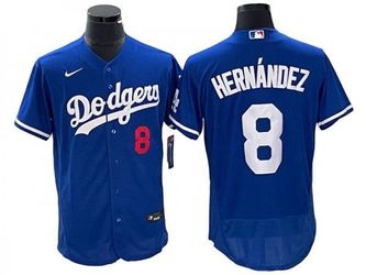 Men Nike Los Angeles Dodgers Kike Hernandez #8