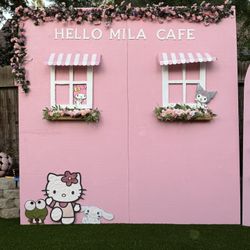 Hello Kitty Backdrop 