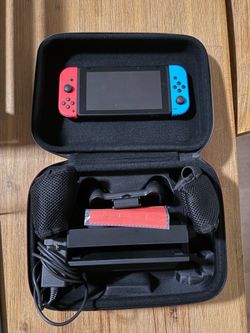 Nintendo Switch with Case