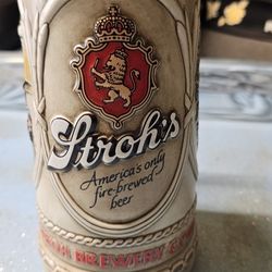 Vintage mug Stroh's Misspelled Stein Heritage Numbered 71354