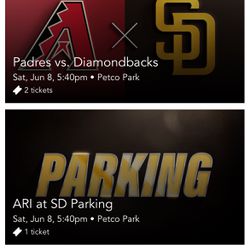 Padres Vs Diamondback’s Saturday June 8