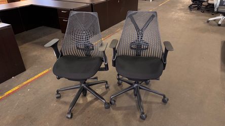 Herman Miller Black Sayl Conference Chair