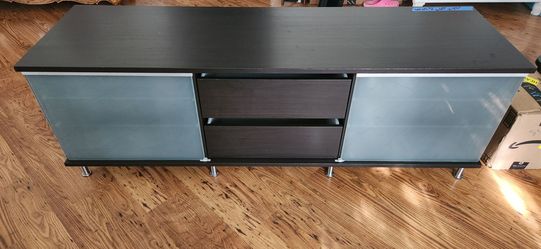 Ikea television stand.