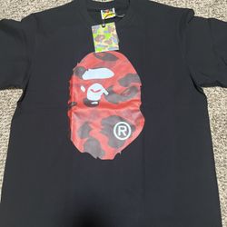 Black/Red Bape Shirt