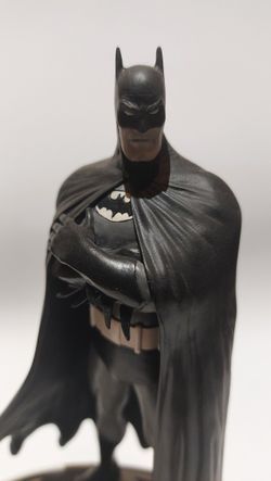 BATMAN BLACK and WHITE STATUE.