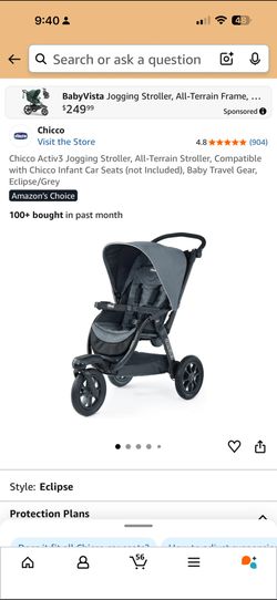 Chicco Active Single Stroller