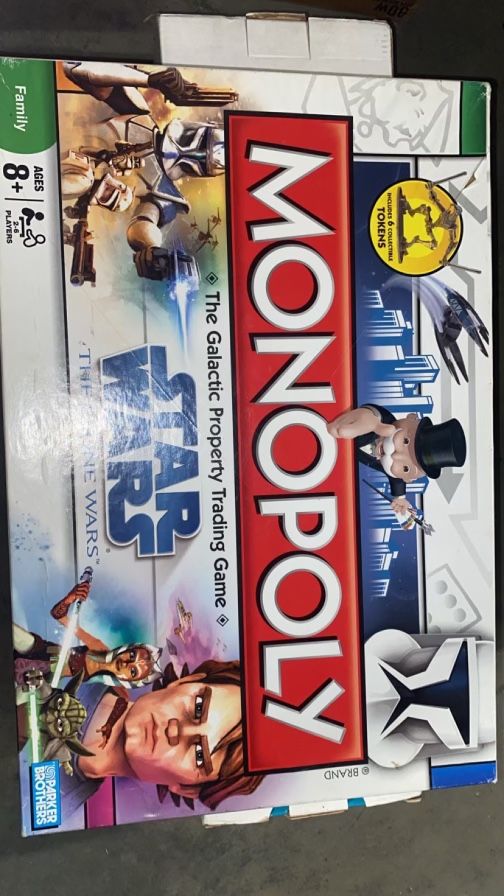 Star Wars Monopoly Game