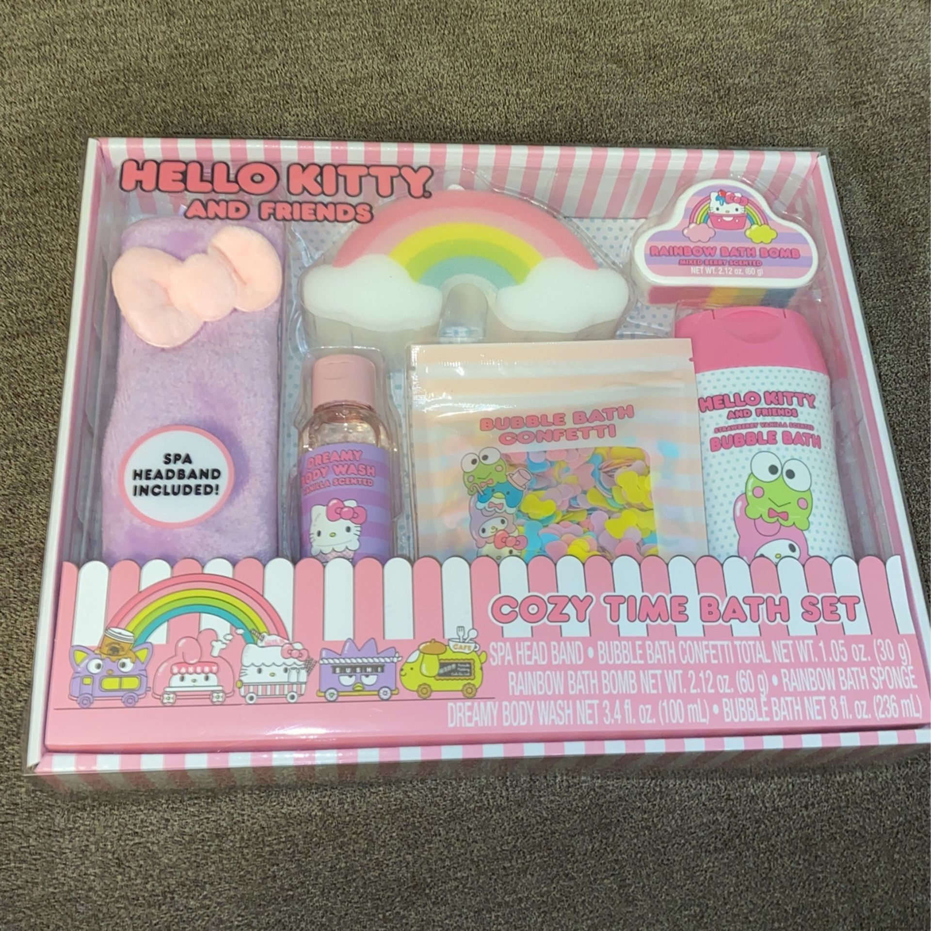 Hello Kitty Bath Set