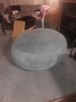 Memory Foam Filled Bean Bag Chair with Soft Removeable Cover