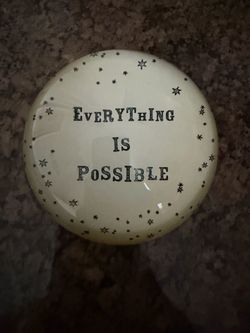Everything Is Possible Paperweight