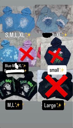 Sp5der hoodies