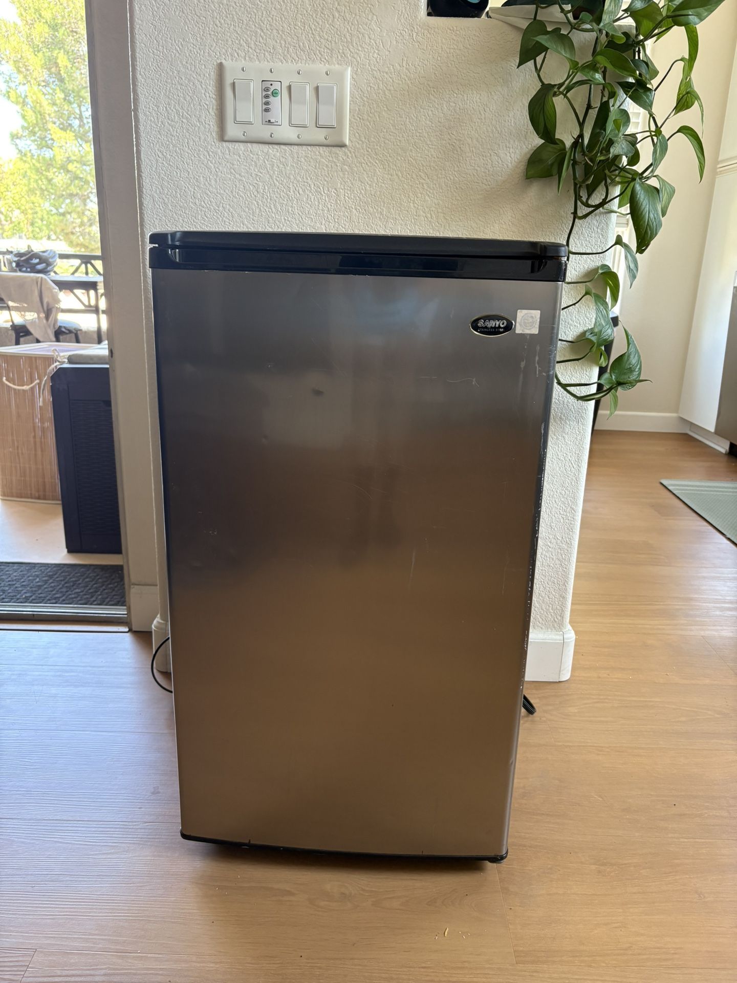Stainless Steel Mini Fridge