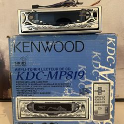 Kenwood KDC-MP819 CD Reciever Car Stereo Radio MP3 CD Player RARE Old School Vintage Audio