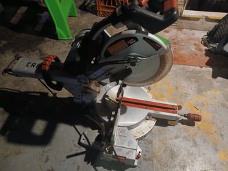 Craftsman 12 inch 15 amp laser trac miter saw