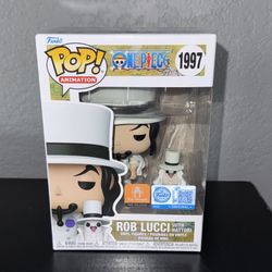 Funko Pop! One Piece ROB LUCCI 1997 Toy Temple Exclusive Pre Release