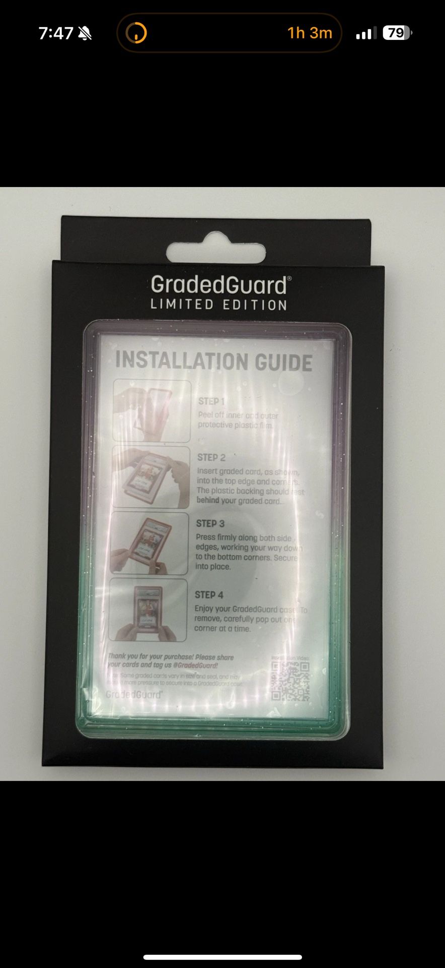 GradedGuard BGS Labyrinth Graded Guard Card Protector