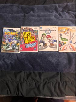 Wii games and accessories