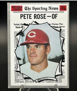 1970 Topps - All-Star Pete Rose #458 Cincinnati Reds
