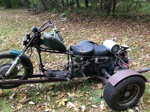 Vw Harley Davidson old school trike