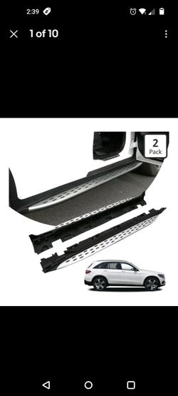 Mercedes GLC x253 glc(contact info removed)-2022 side step running board kit with mounting carriers