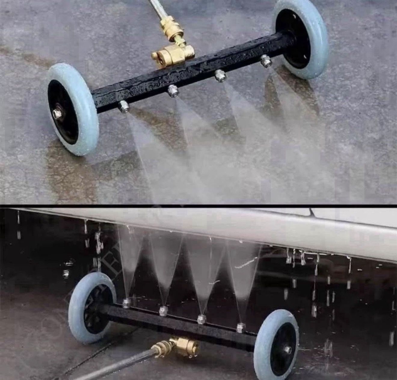 π₯ 5000PSI car chassis high pressure washer 16 inch car washing locomotive bottom water