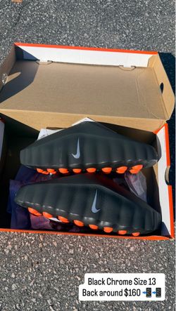 Nike Mind Slide Black Chrome