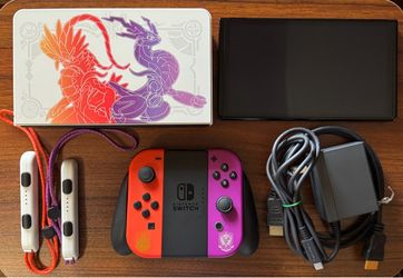 Nintendo Switch OLED Model Pokemon Scarlet & Violet Special Edition Console