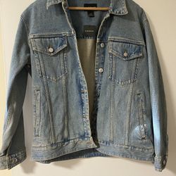 NWT Club Monaco Denim Jacket Size M